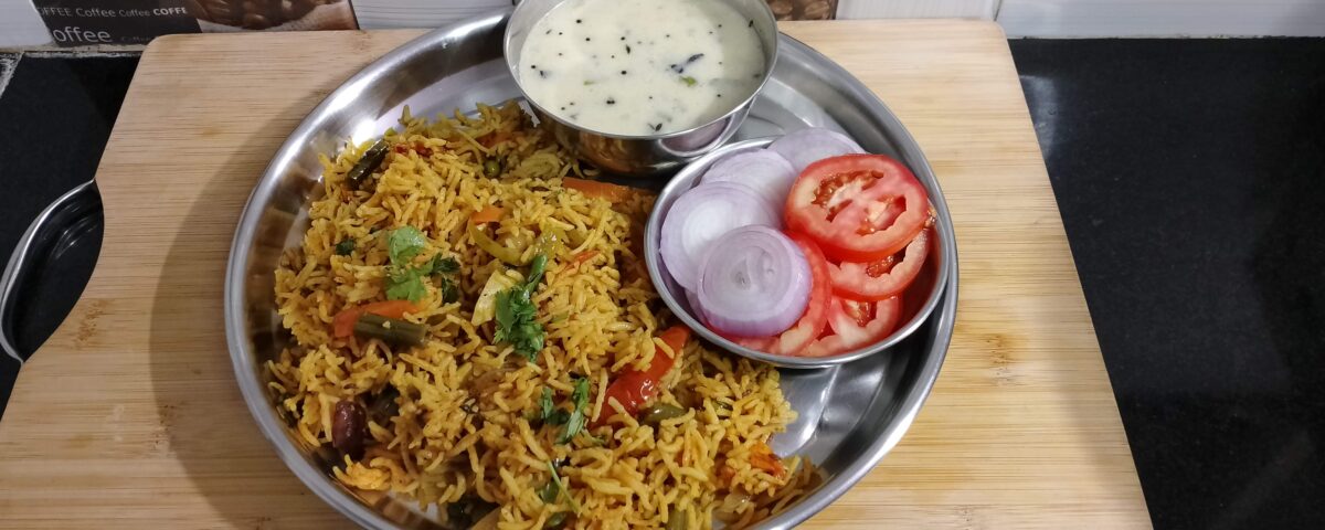 Masala Veg ulao - Kadhi banavani rit